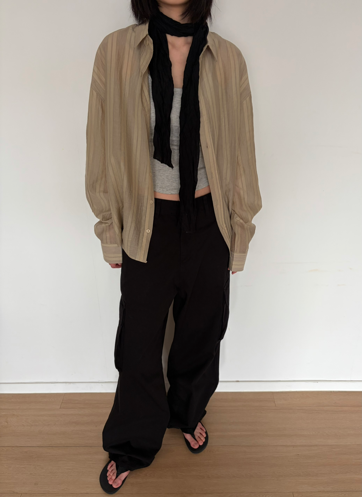 Air stripe shirt