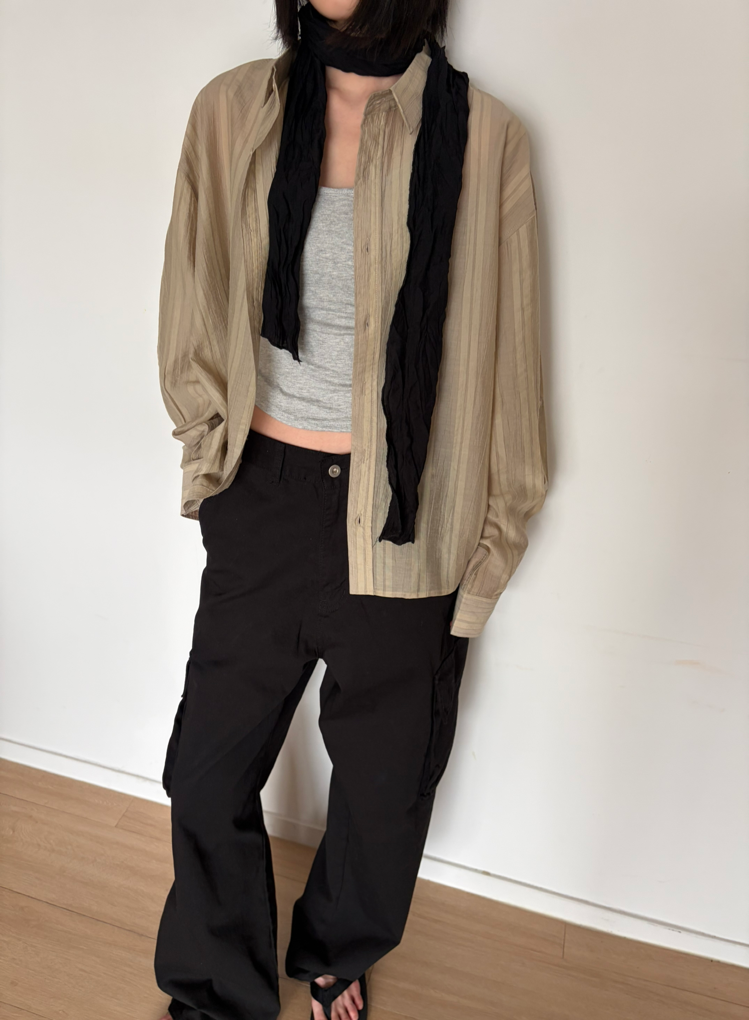 Air stripe shirt