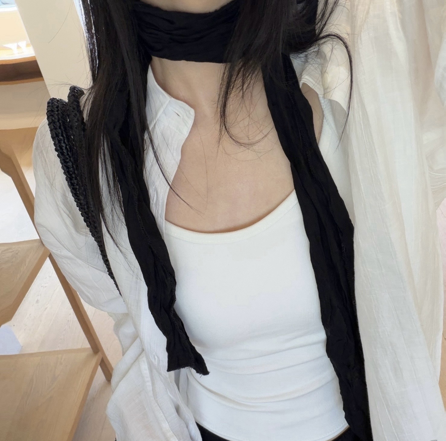 Air stripe shirt