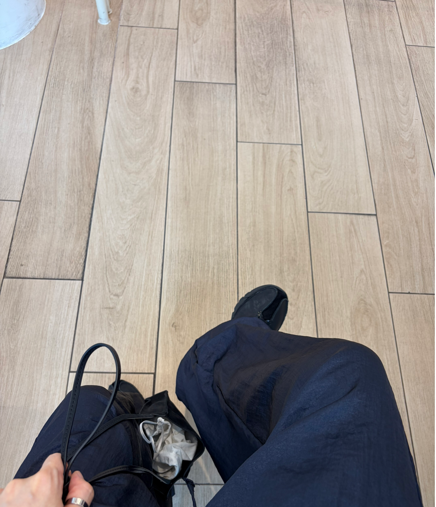 Satin flow pants
