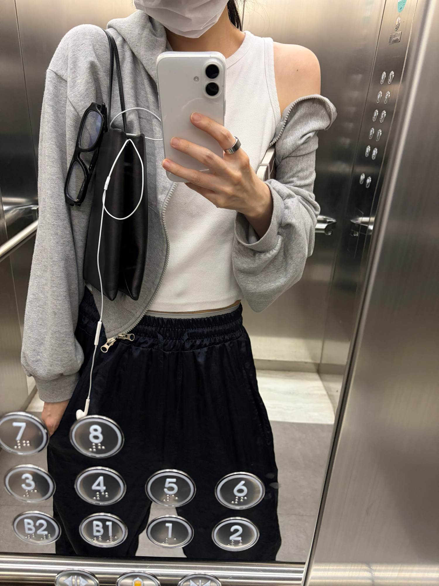 Satin flow pants