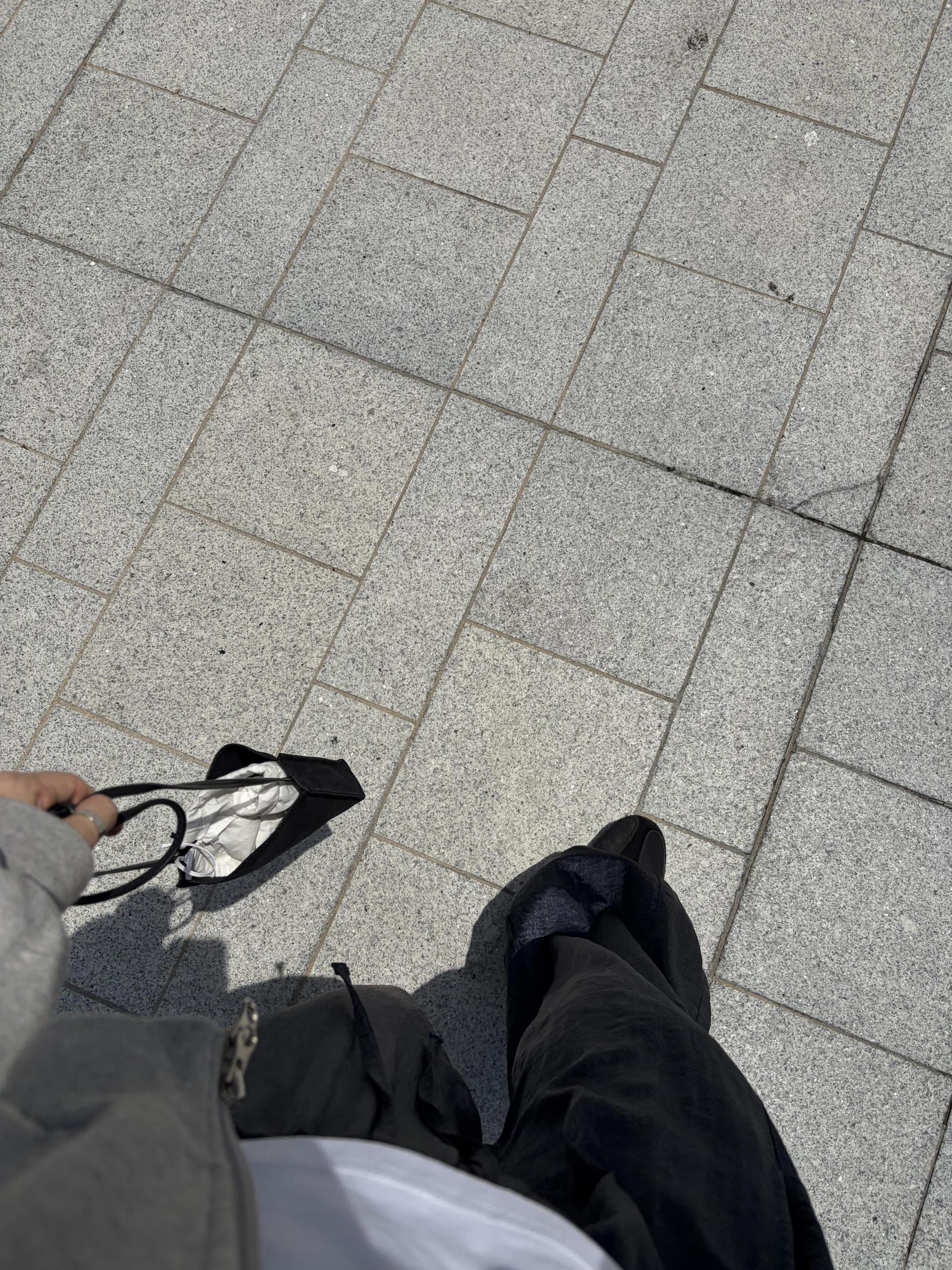 Satin flow pants