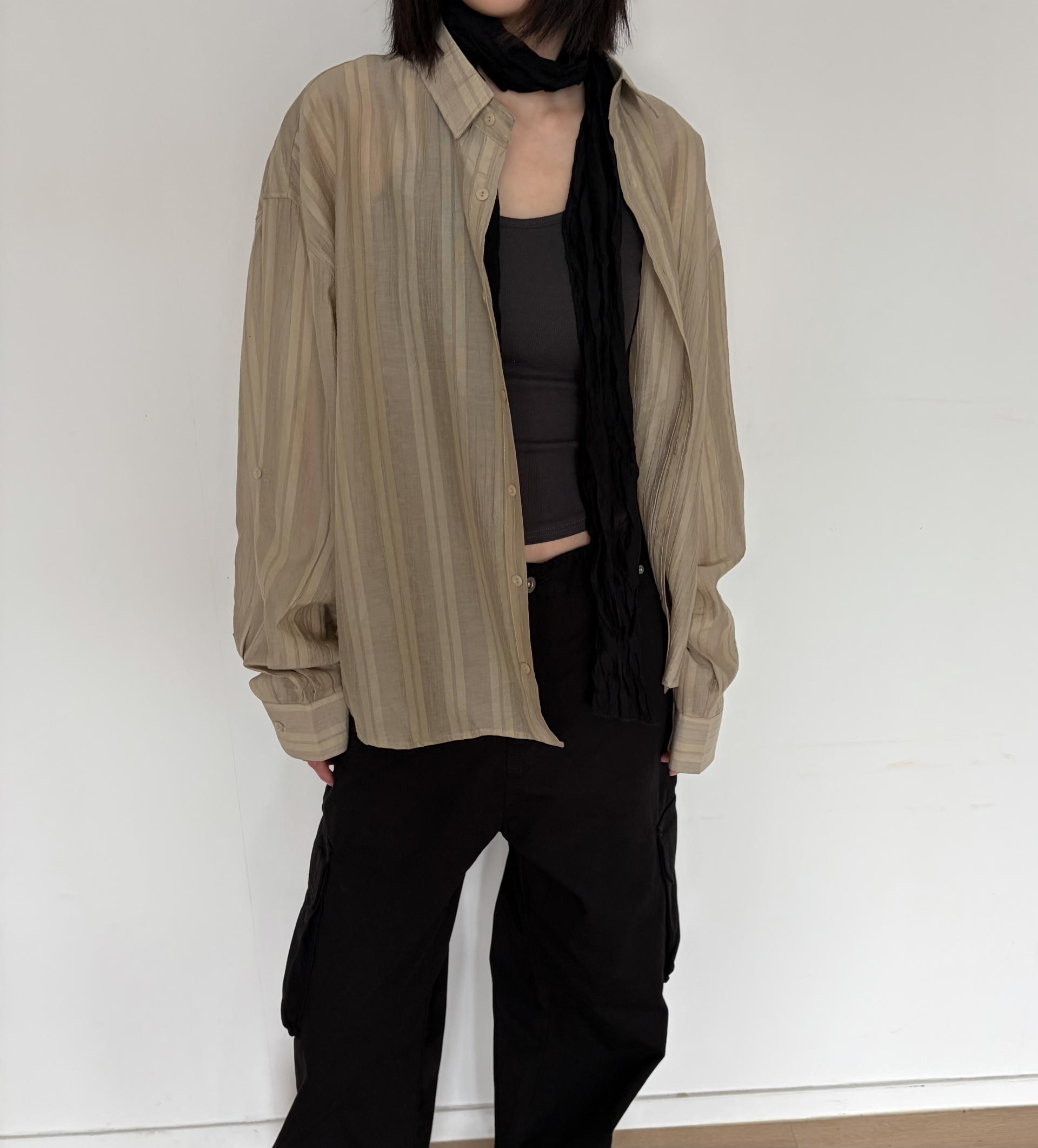 Air stripe shirt