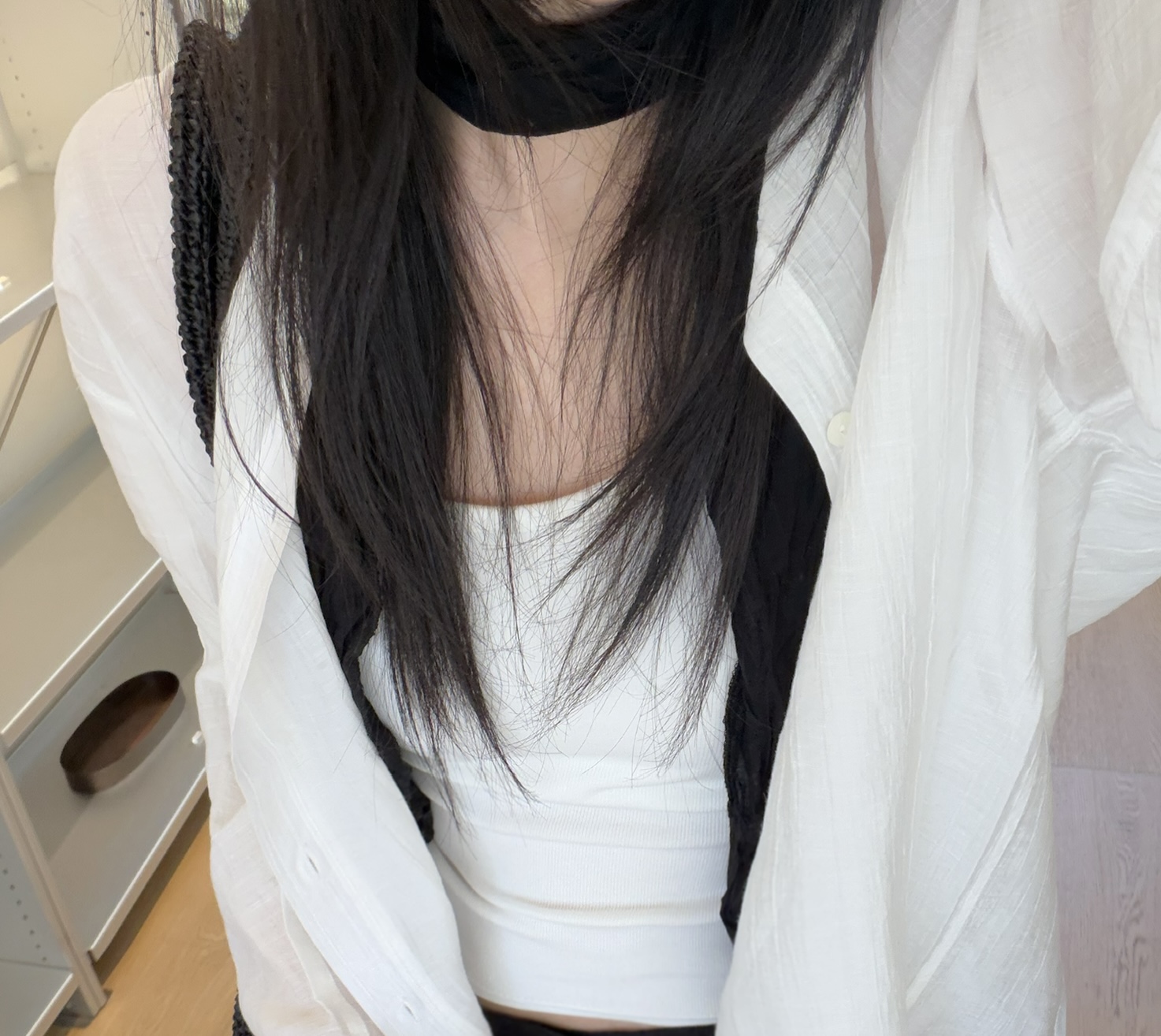 Air stripe shirt