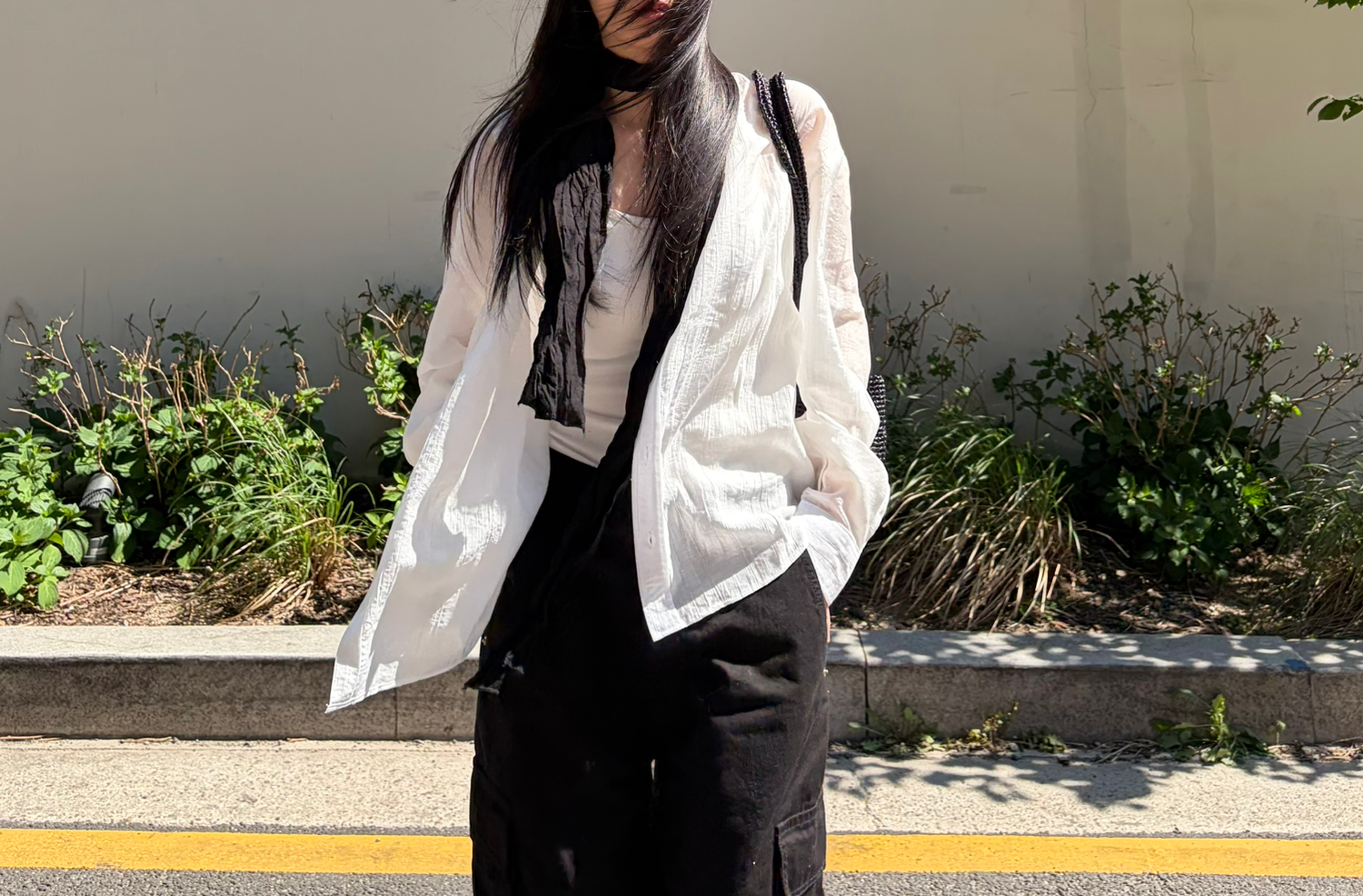 Air stripe shirt