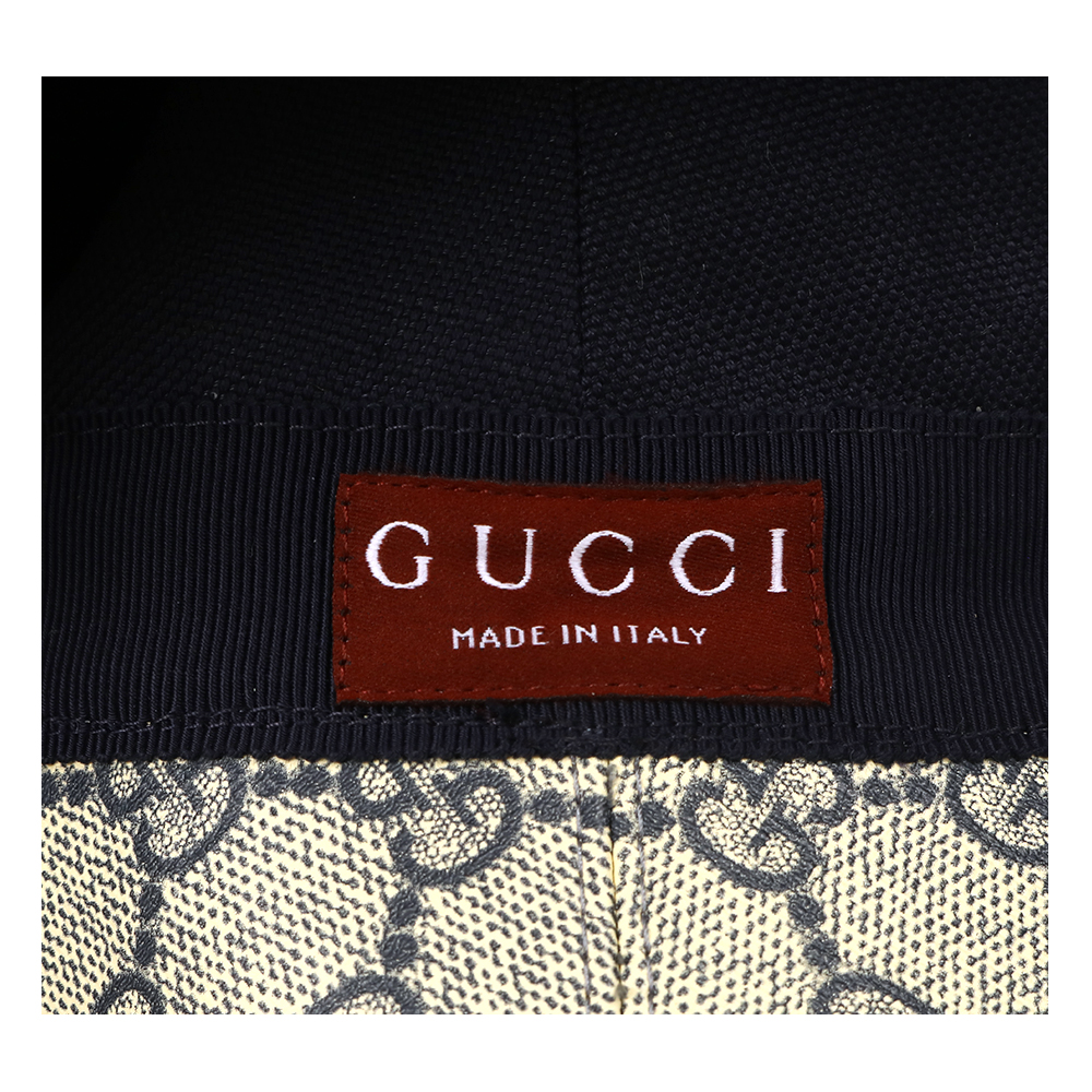 GUCCI 구찌 레이저드 데님 버킷햇