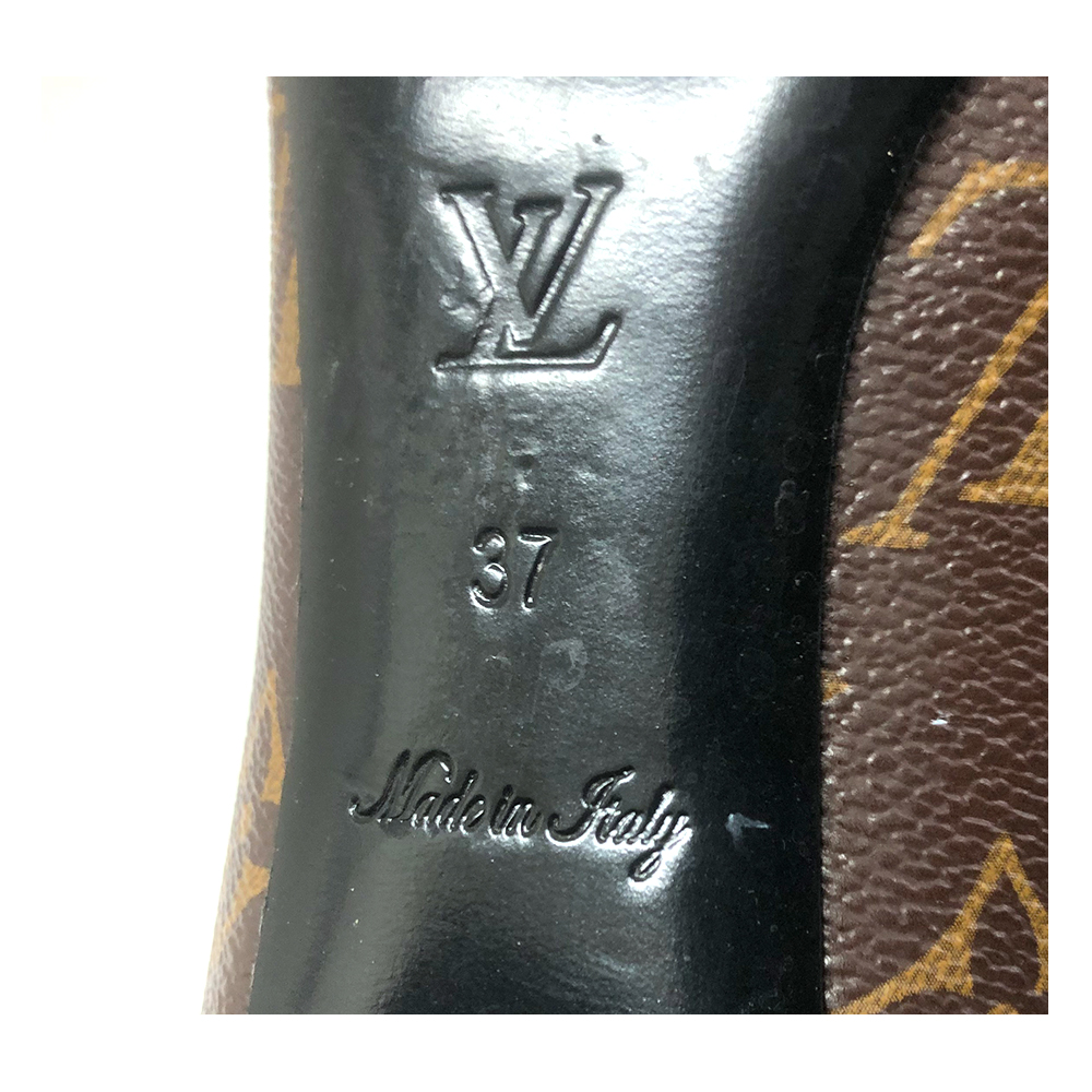LOUIS VUITTON 루이비통 모노그램 여성구두 37(240mm)*AB