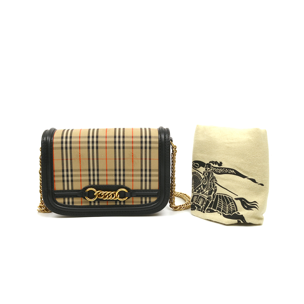 BURBERRY 버버리 1883 체인 숄더백*AB