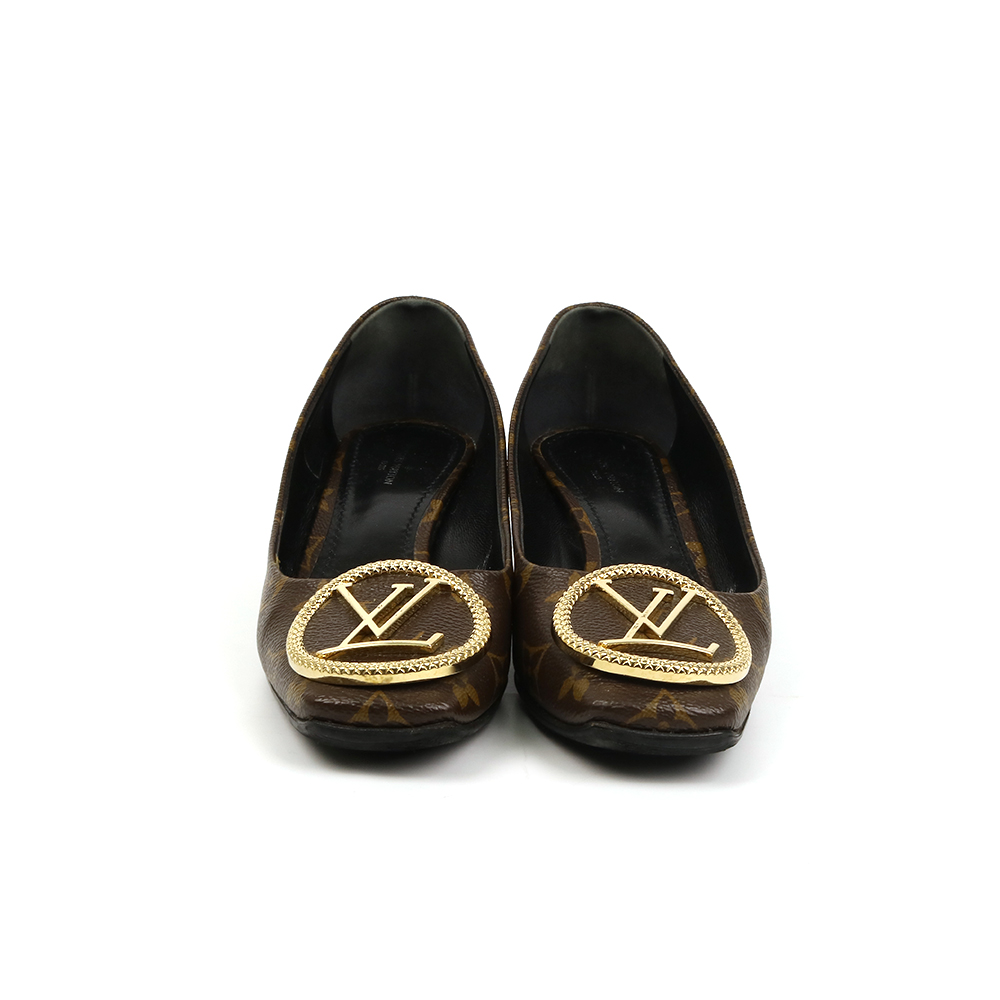 LOUIS VUITTON 루이비통 모노그램 여성구두 37(240mm)*AB