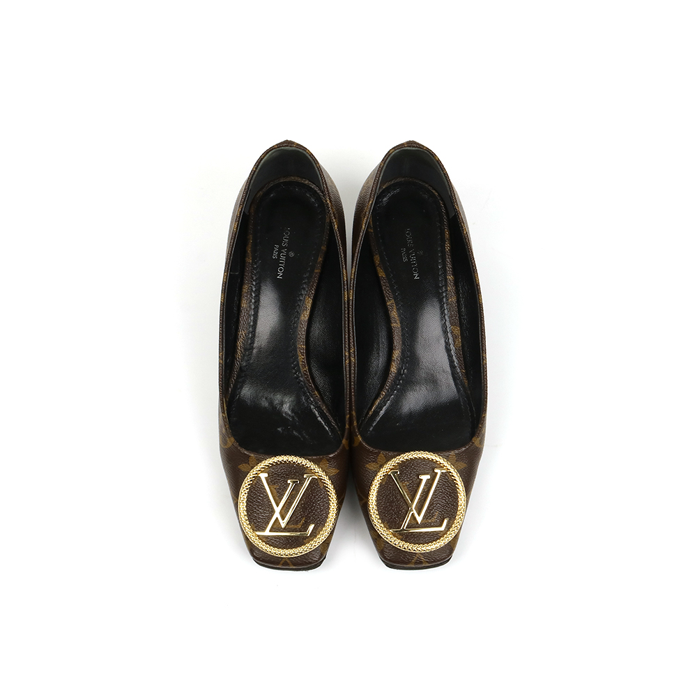LOUIS VUITTON 루이비통 모노그램 여성구두 37(240mm)*AB