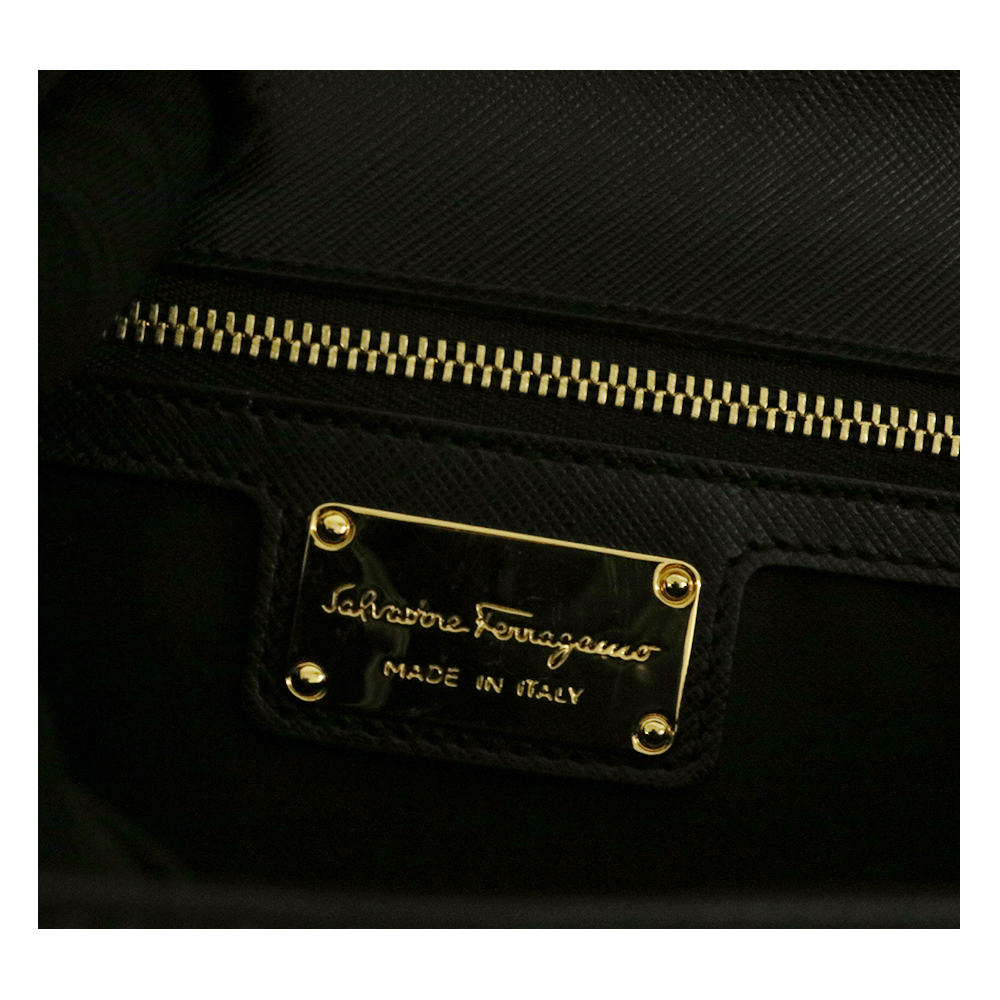 FERRAGAMO 페라가모 바라 지니 체인 숄더*AB