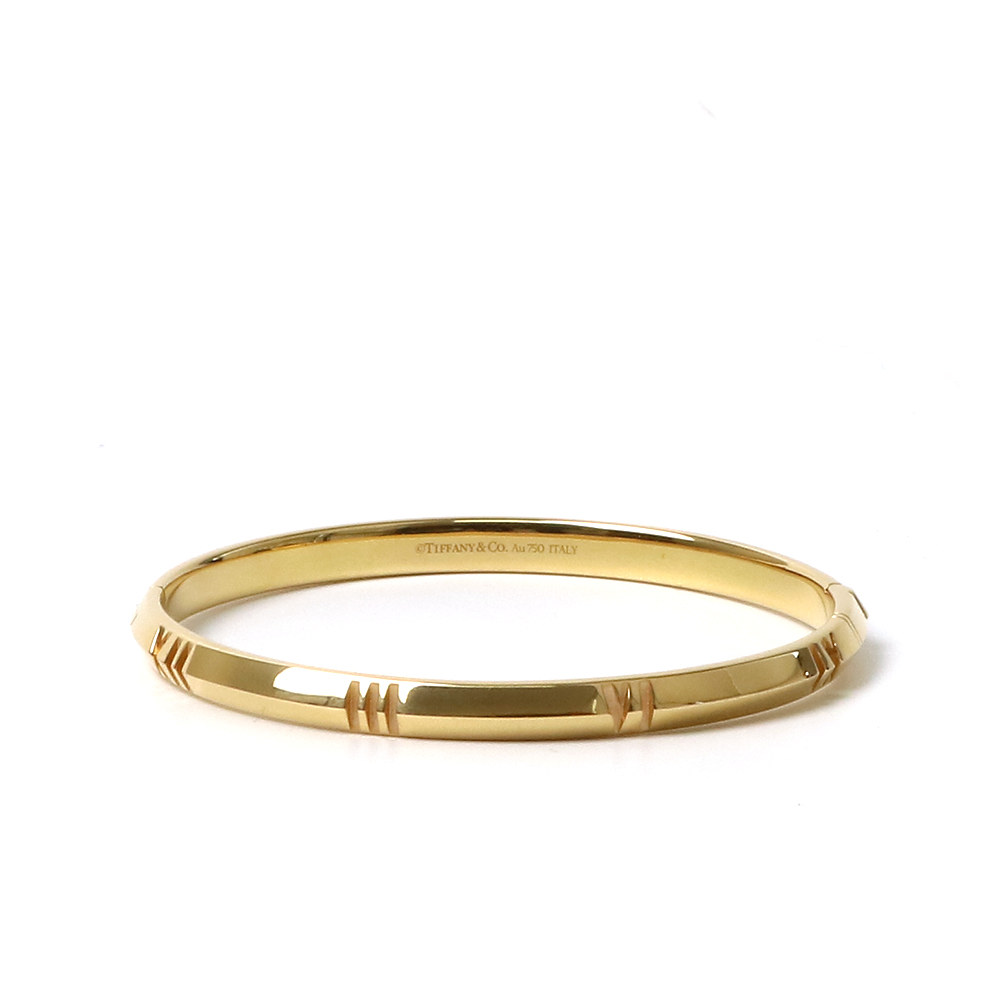 TIFFANY&CO. 티파니 아틀라스 힌지드 뱅글 *A