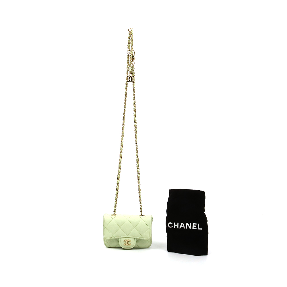 CHANEL 샤넬 클래식 미니 벨트백 *A