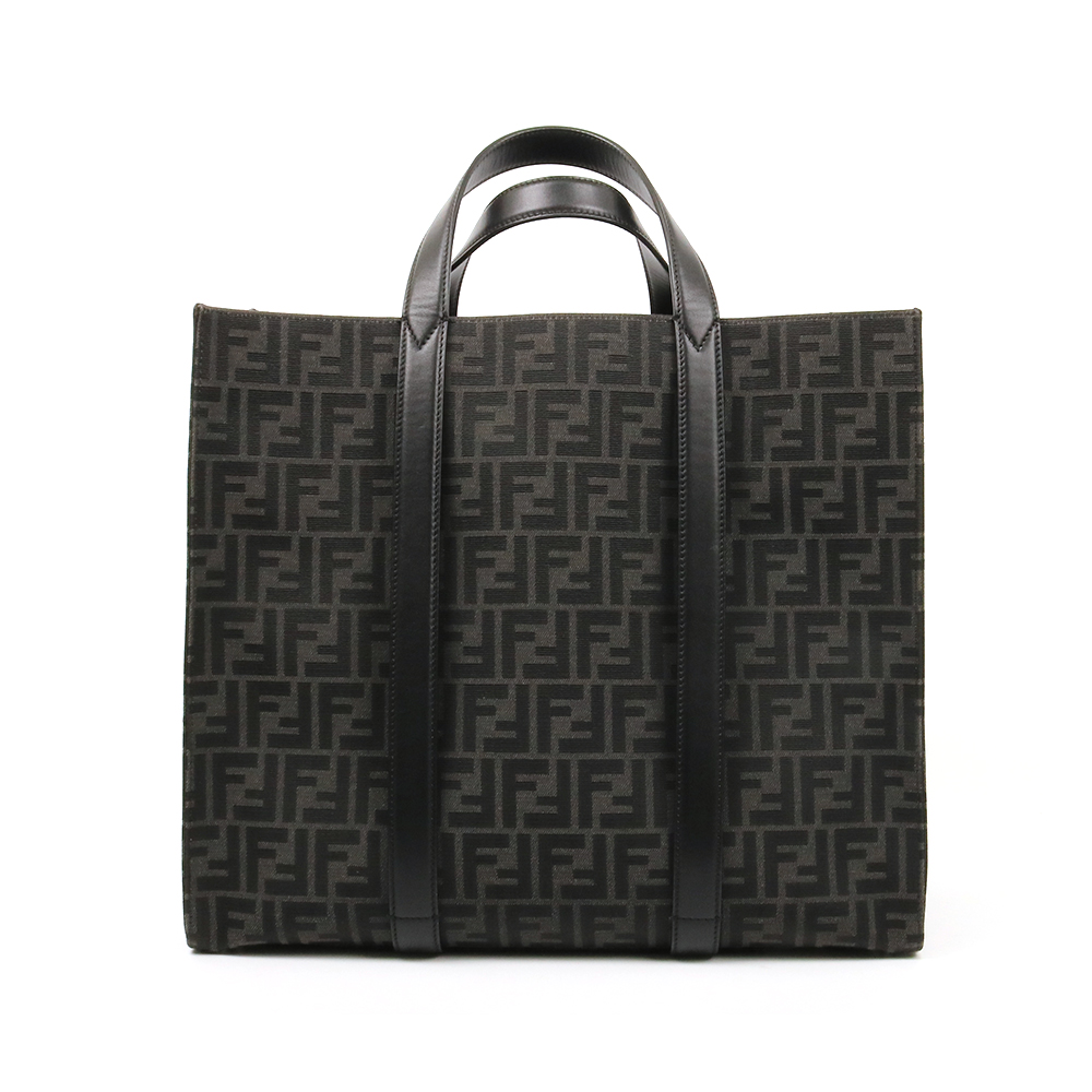FENDI 펜디 FF로고 자가트 토트