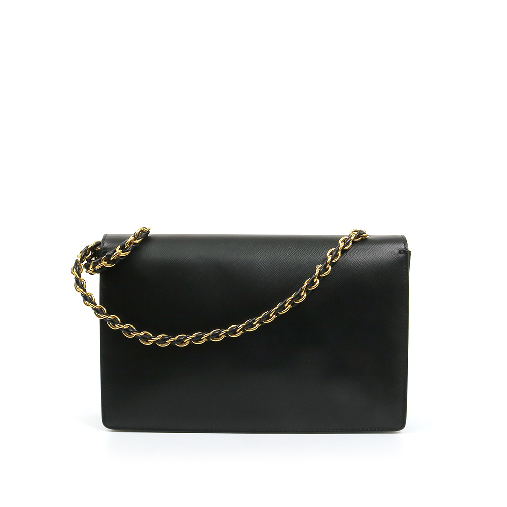 FERRAGAMO 페라가모 바라 지니 체인 숄더*AB