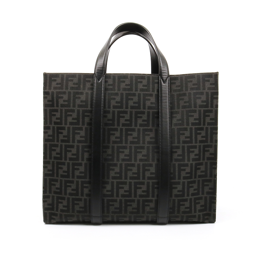 FENDI 펜디 FF로고 자가트 토트