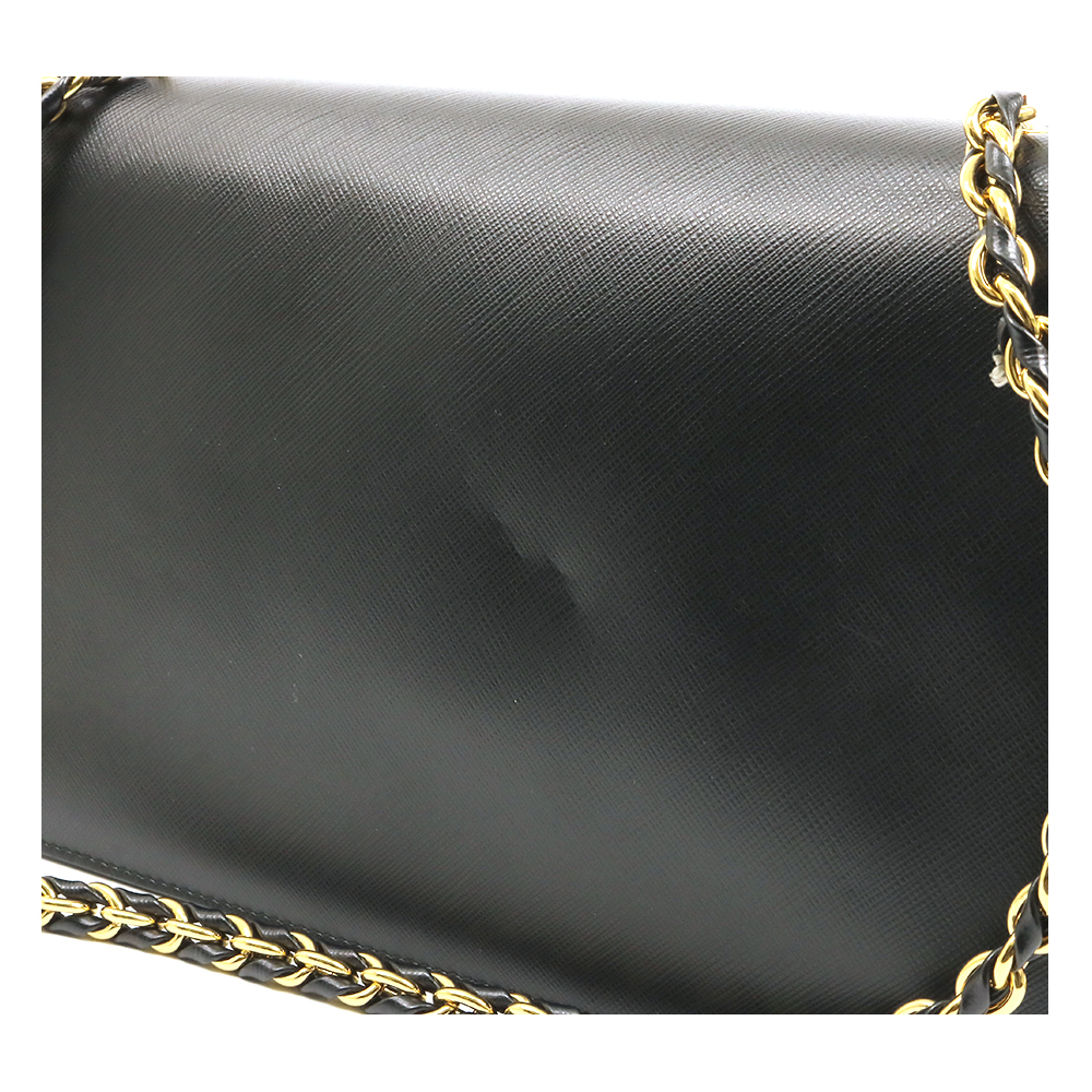 FERRAGAMO 페라가모 바라 지니 체인 숄더*AB