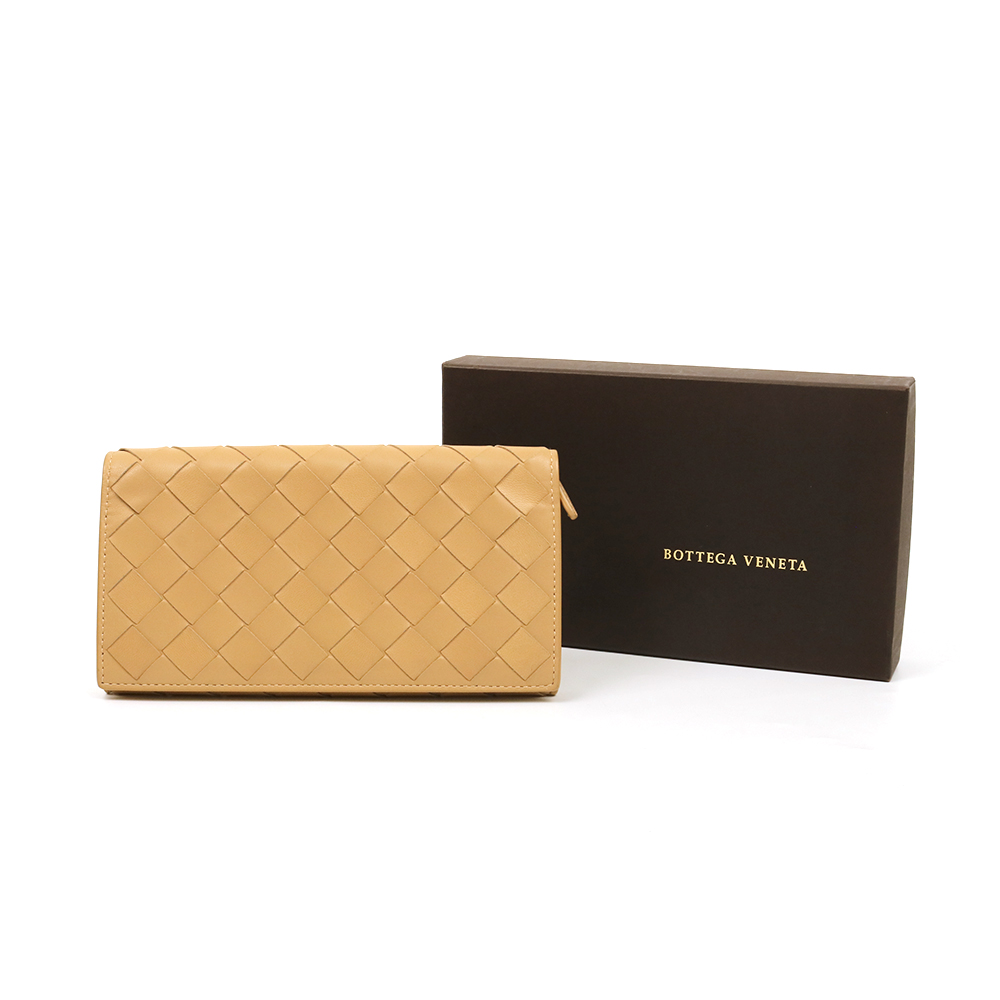 BOTTEGA VENETA 보테가 베네타 인트레치아토 장지갑*AB