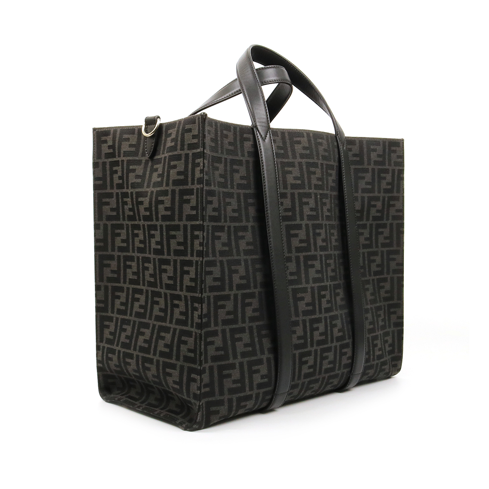 FENDI 펜디 FF로고 자가트 토트