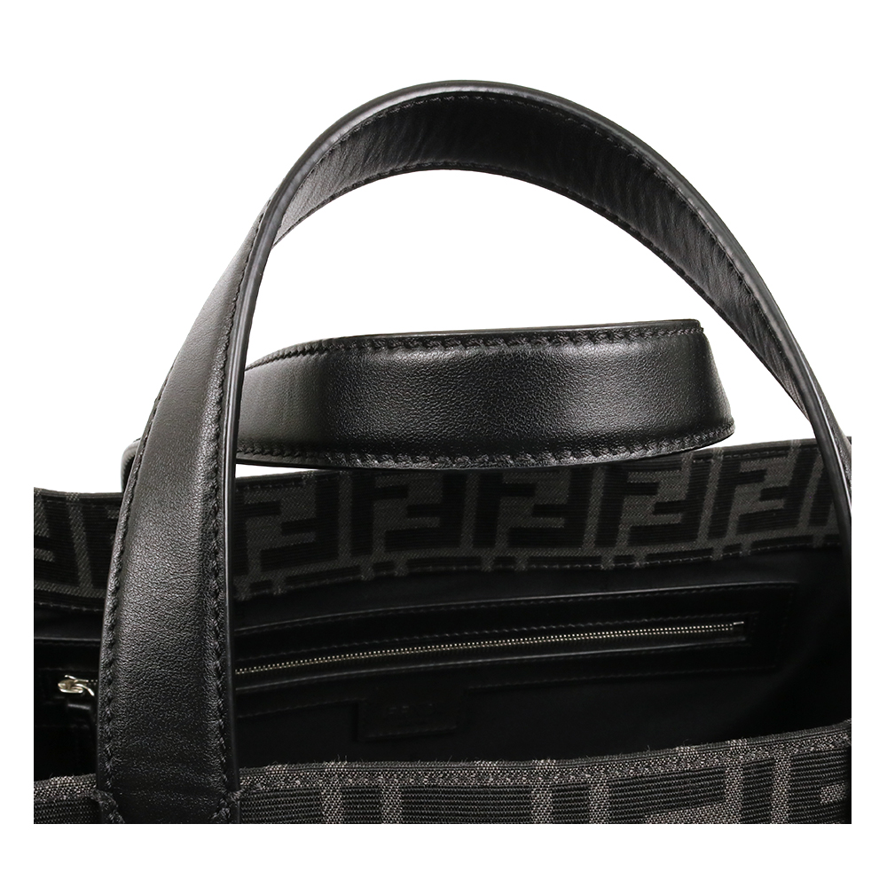 FENDI 펜디 FF로고 자가트 토트