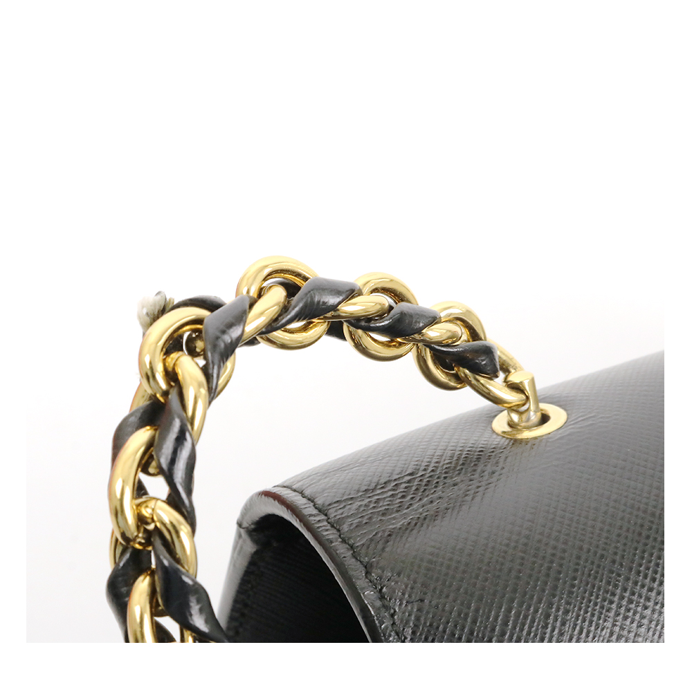 FERRAGAMO 페라가모 바라 지니 체인 숄더*AB