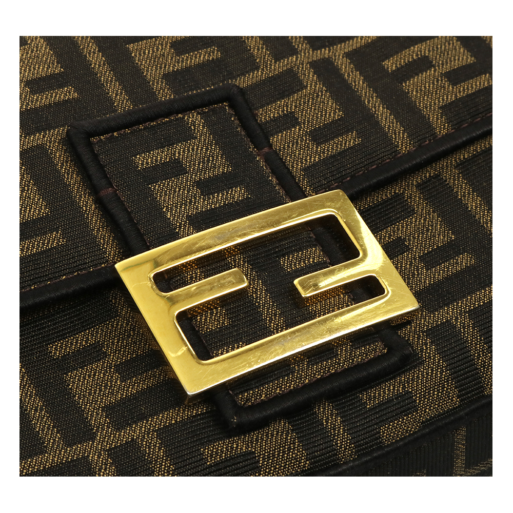 FENDI 펜디 자카드 바게트백