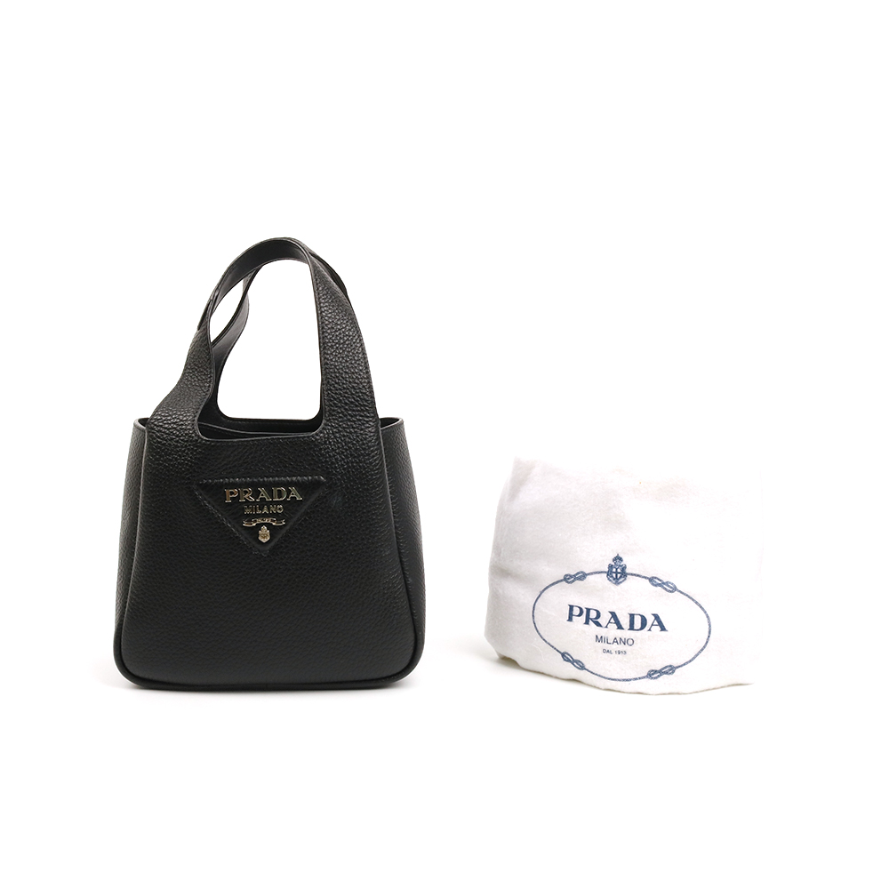 PRADA 프라다 비텔로다이노 미니 토트*AB