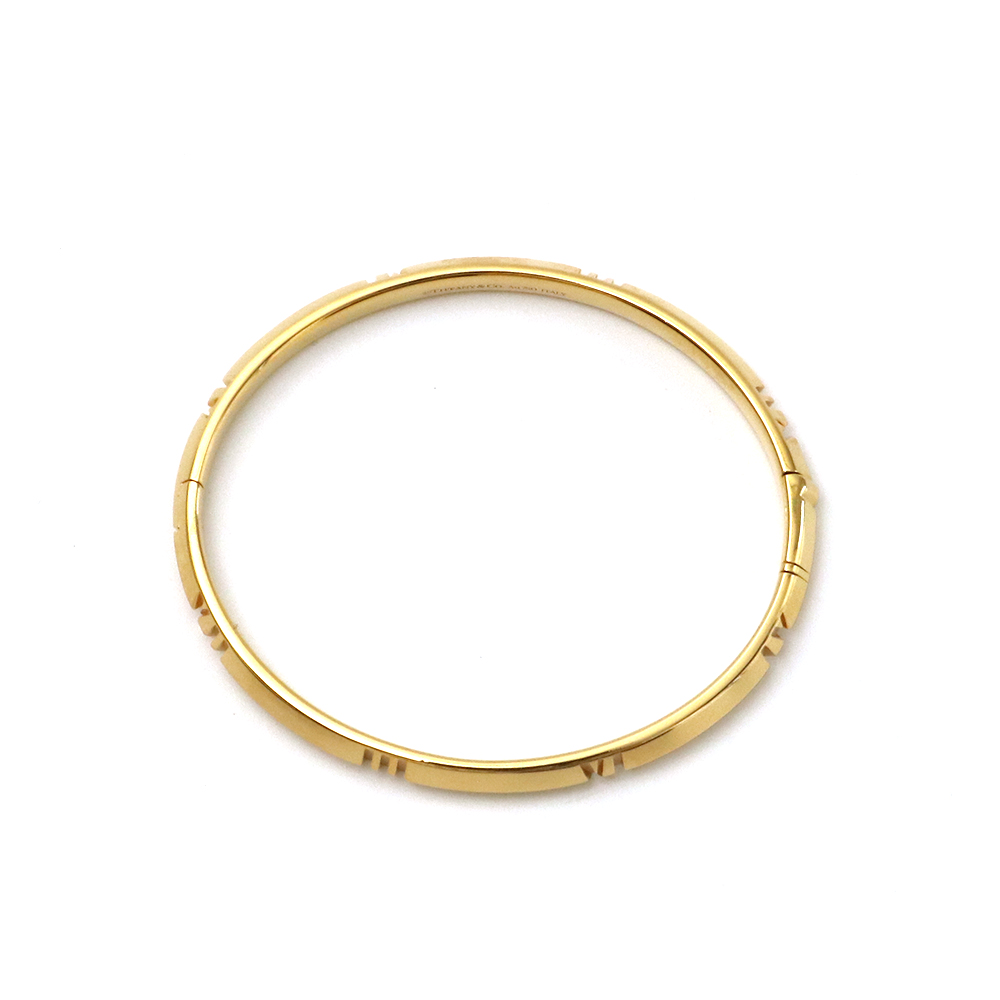 TIFFANY&CO. 티파니 아틀라스 힌지드 뱅글 *A