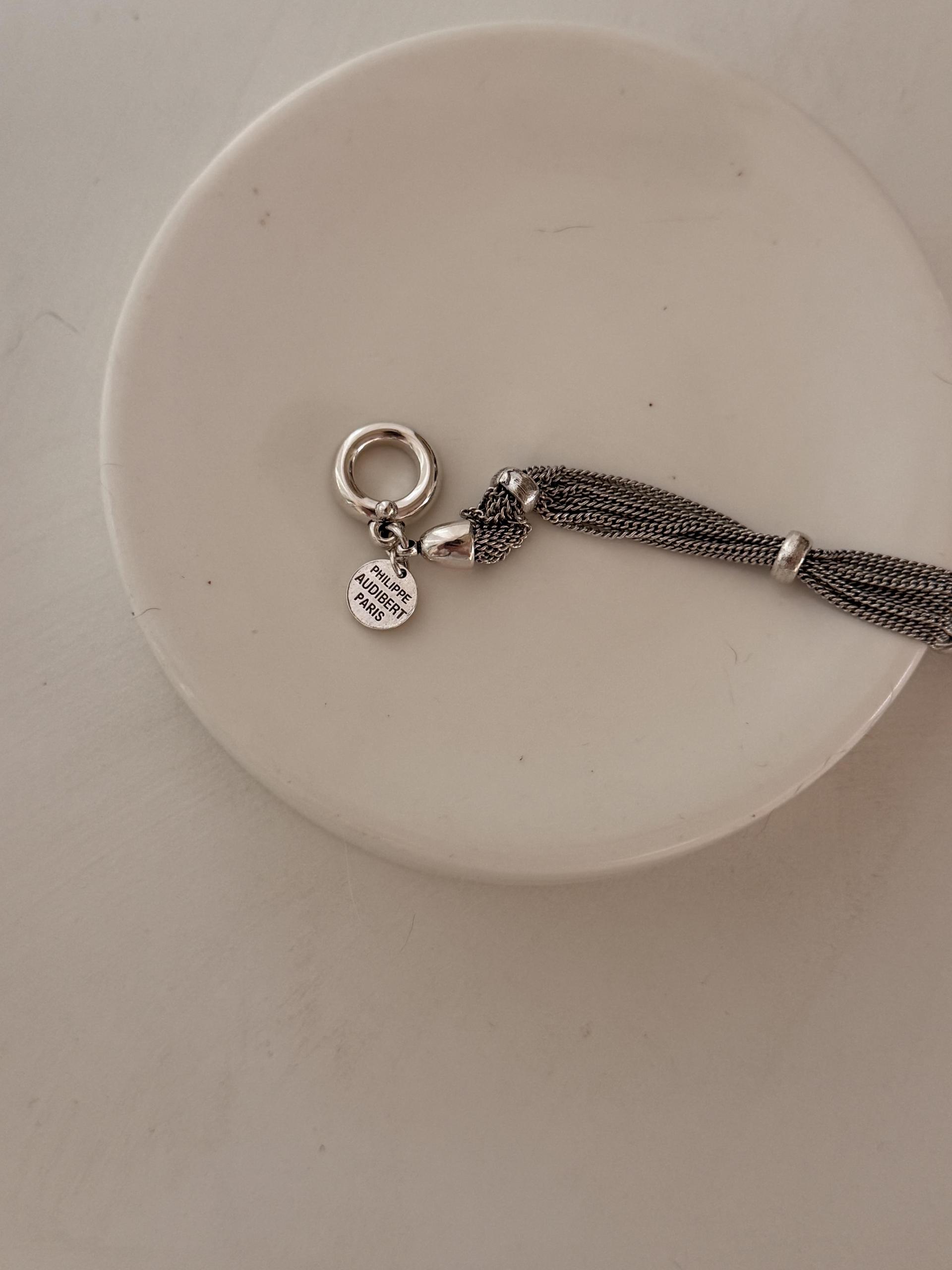 <Philippe Audibert 🇫🇷> “Vania “ silver plated bracelet