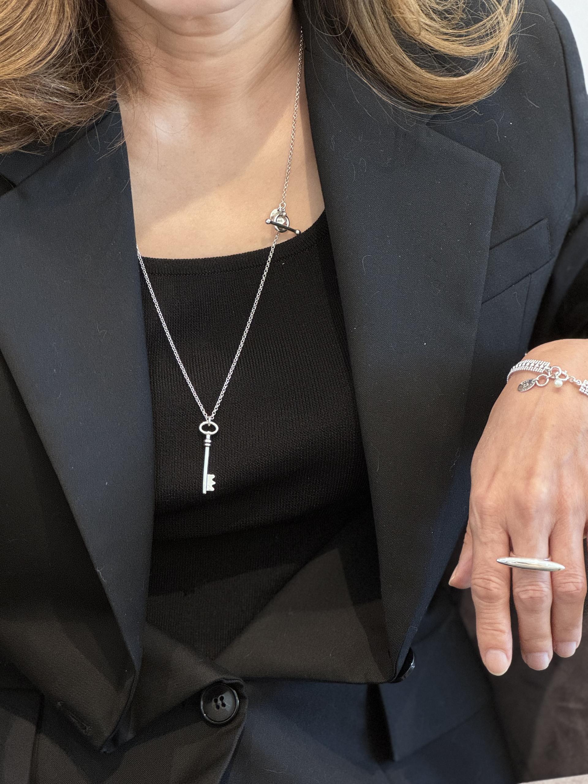 <Philippe Audibert 🇫🇷> Key pendent long chain necklace