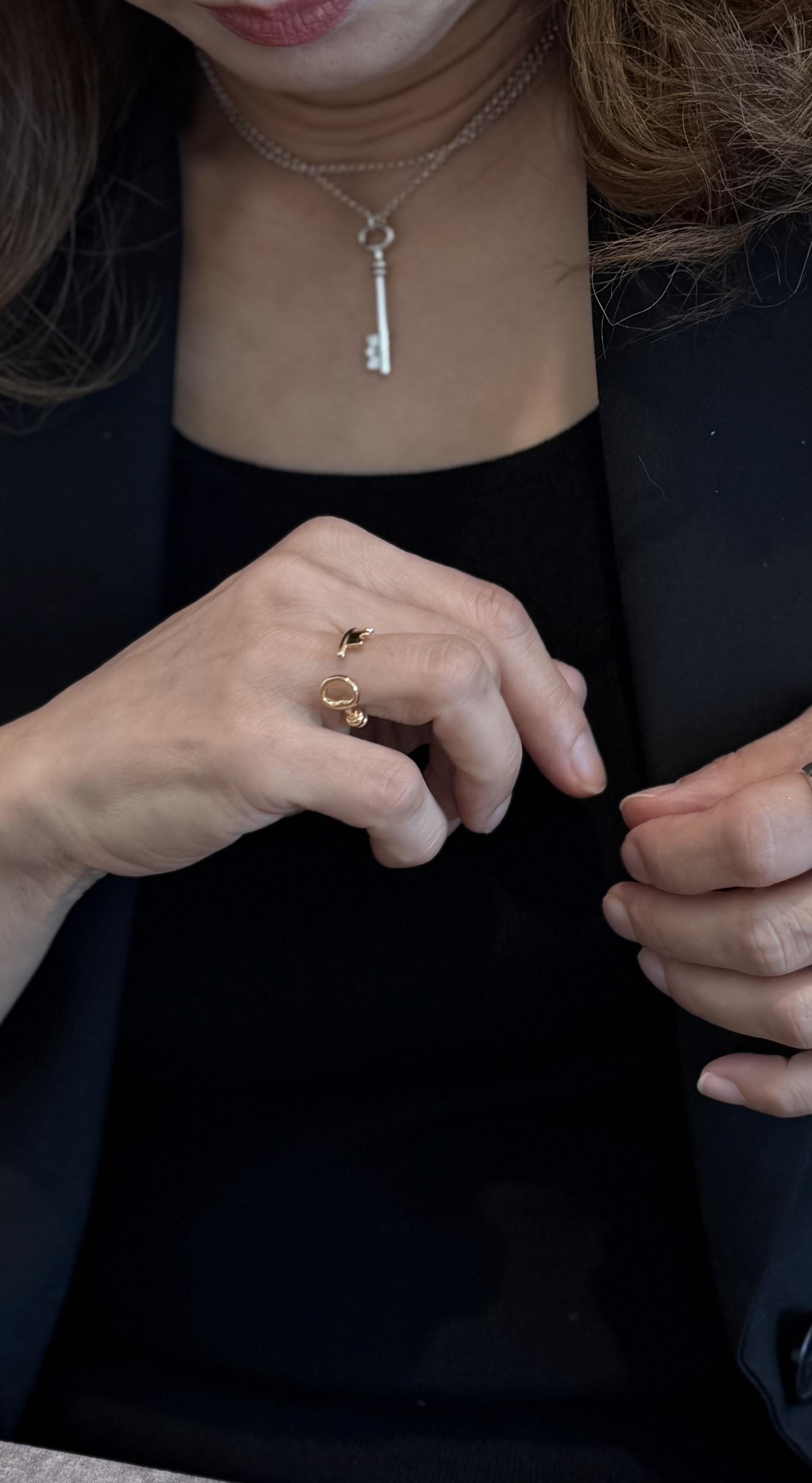 <Philippe Audibert 🇫🇷> “Boone “ silver ring