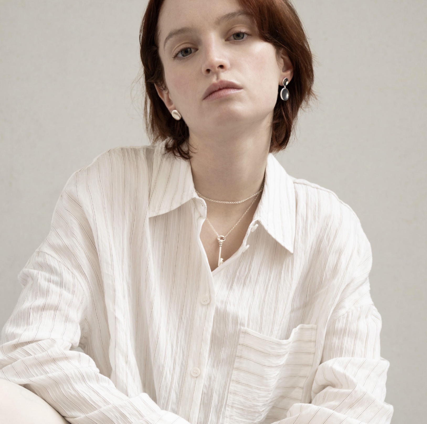 <Philippe Audibert 🇫🇷> Key pendent long chain necklace