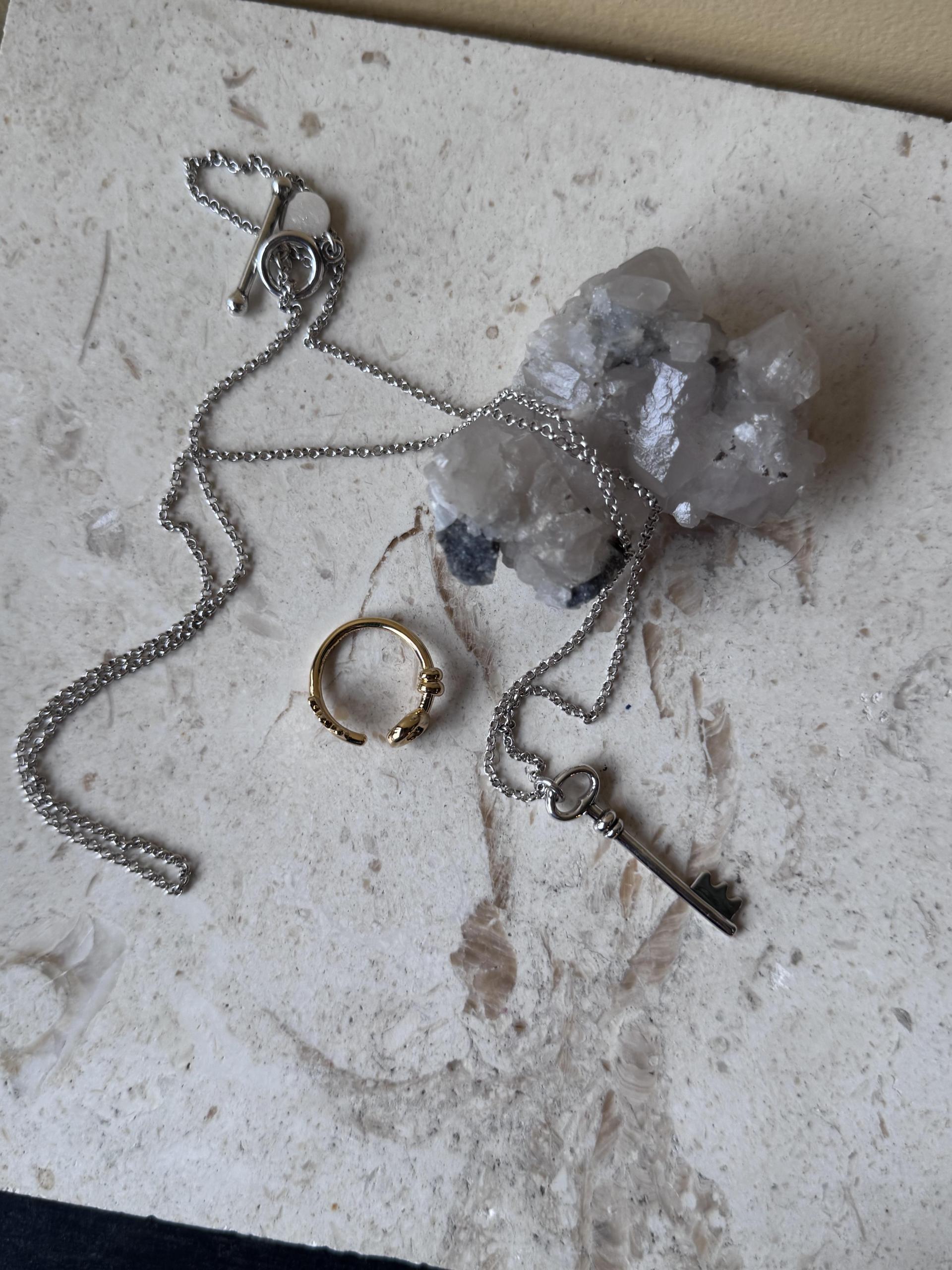 <Philippe Audibert 🇫🇷> Key pendent long chain necklace