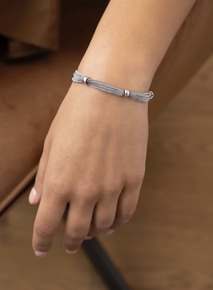 <Philippe Audibert 🇫🇷> “Vania “ silver plated bracelet