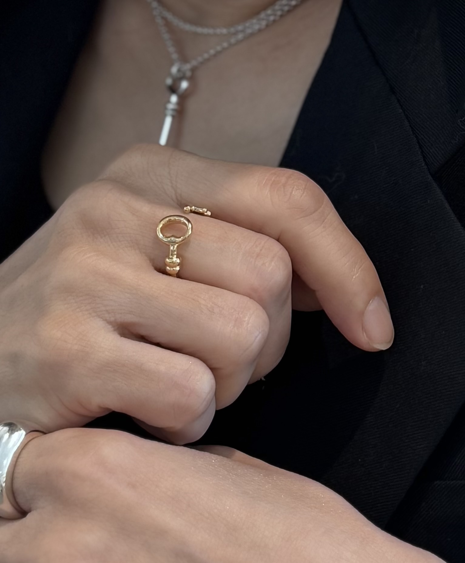 <Philippe Audibert 🇫🇷> “Boone “ silver ring