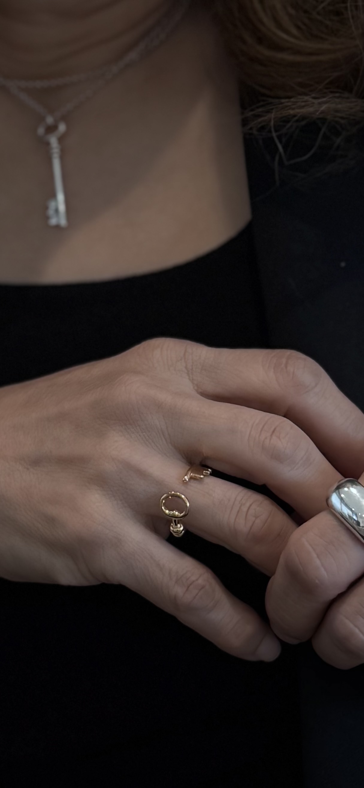 <Philippe Audibert 🇫🇷> “Boone “ silver ring