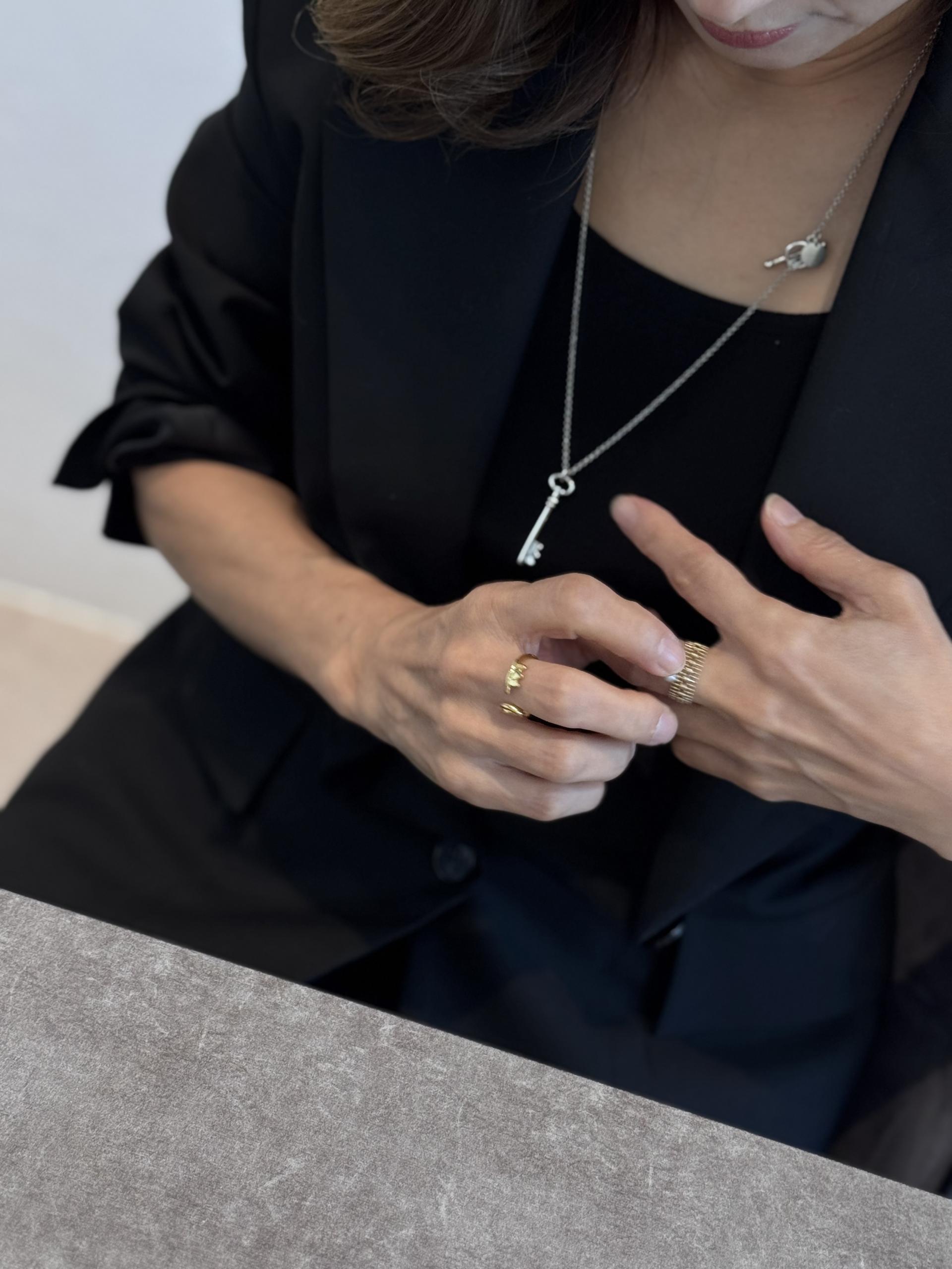 <Philippe Audibert 🇫🇷> Key pendent long chain necklace