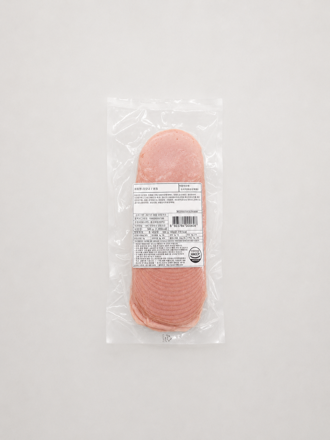 독일 정통 햄 리오나 슬라이스 500g (냉동)