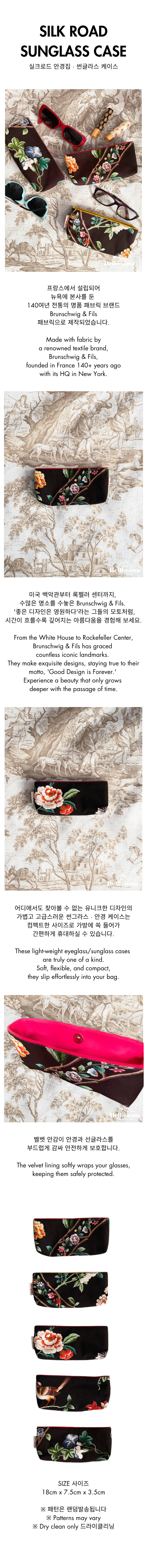 Silk Road Sunglass Case