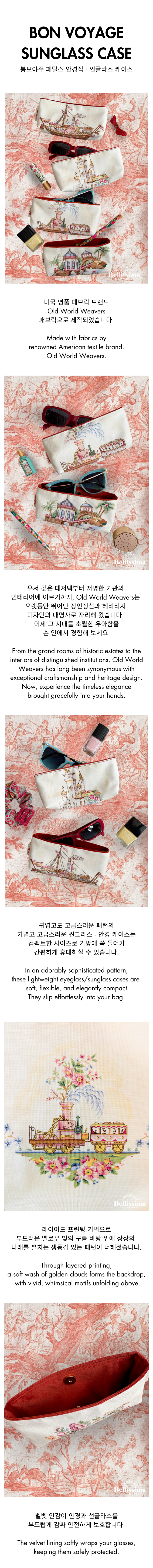 Bon Voyage Sunglass Case