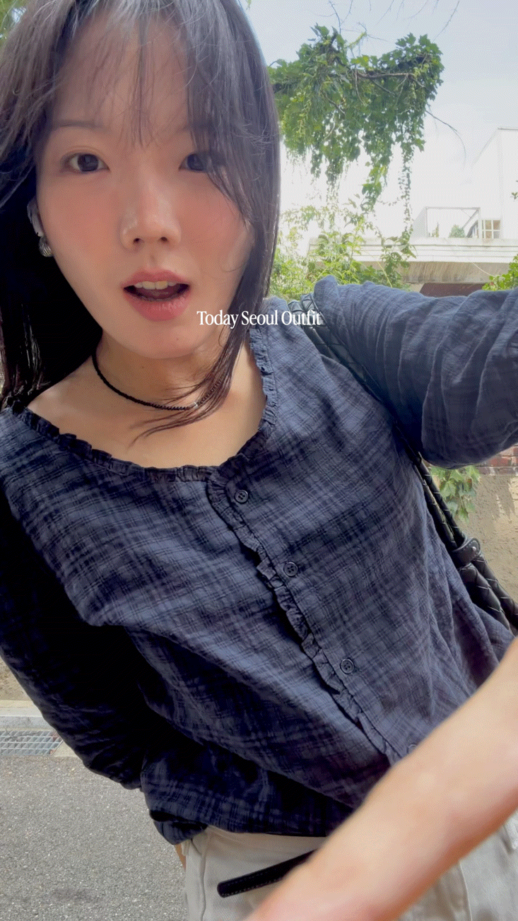 Bien check blouse