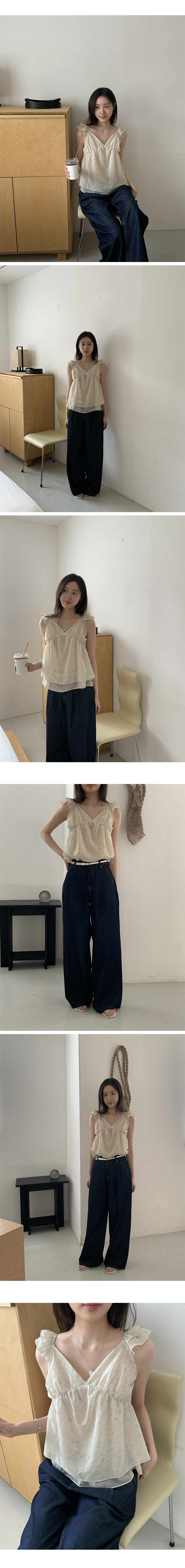• Blush flower blouse