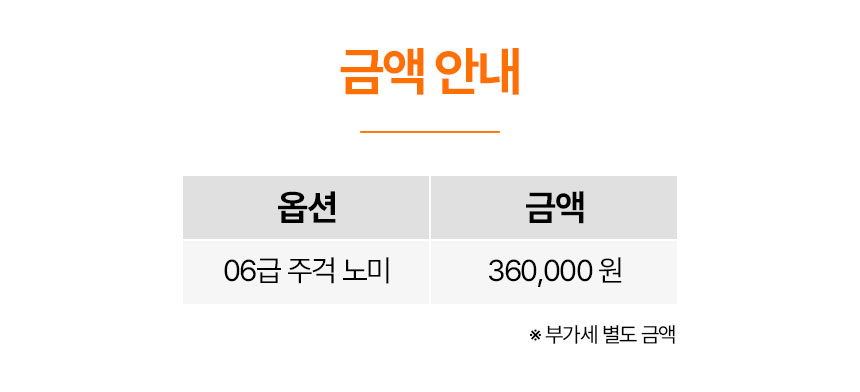 02/03급 (SB40) 가드레일 (파이프캡) 노미