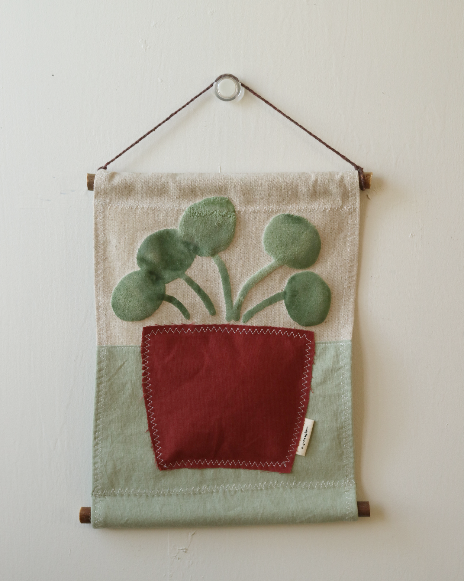 [9/2 10pm open] potted fabric poster | 화분 패브릭포스터