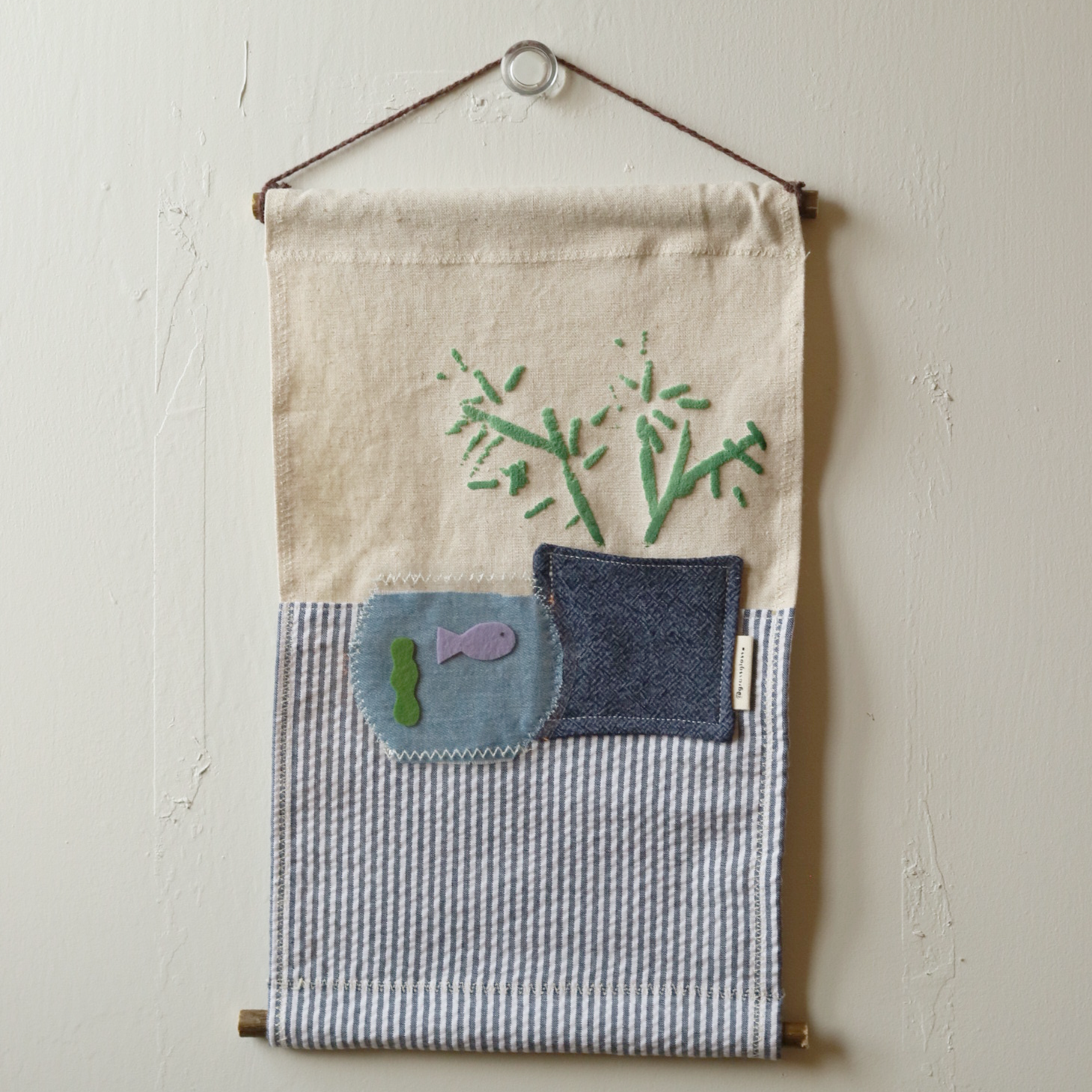 [5/15 10pm open] DIY fishbowl & plant pocket | 어항&화분 패브릭포스터
