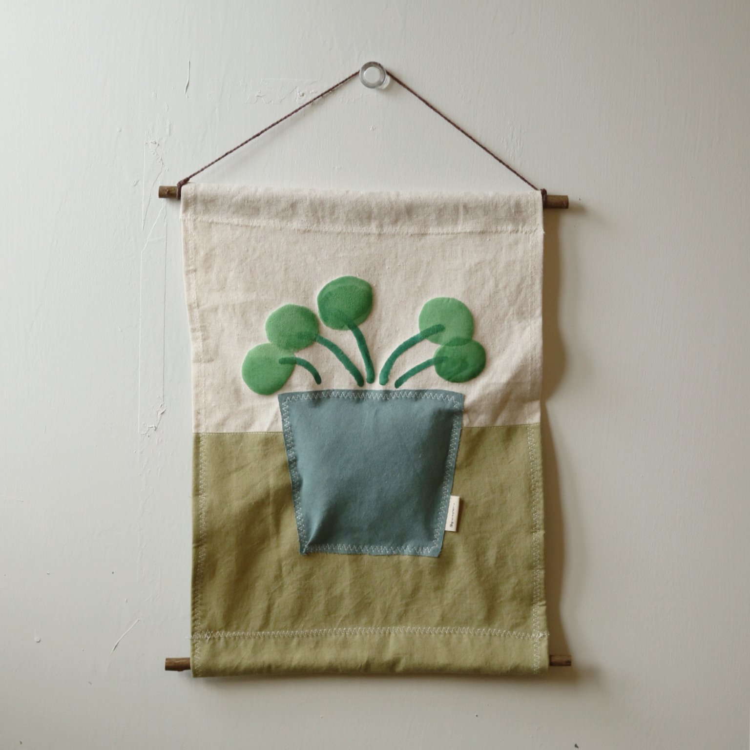 [6/15 10pm open] potted plant fabric poster | 화분 패브릭포스터