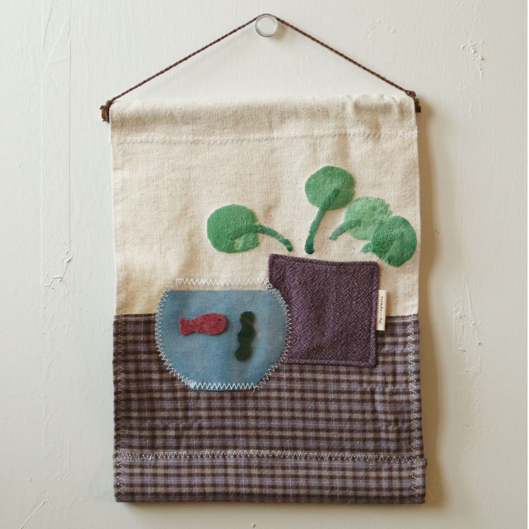 DIY fishbowl & plant pocket | 어항&화분 패브릭포스터 1st drop