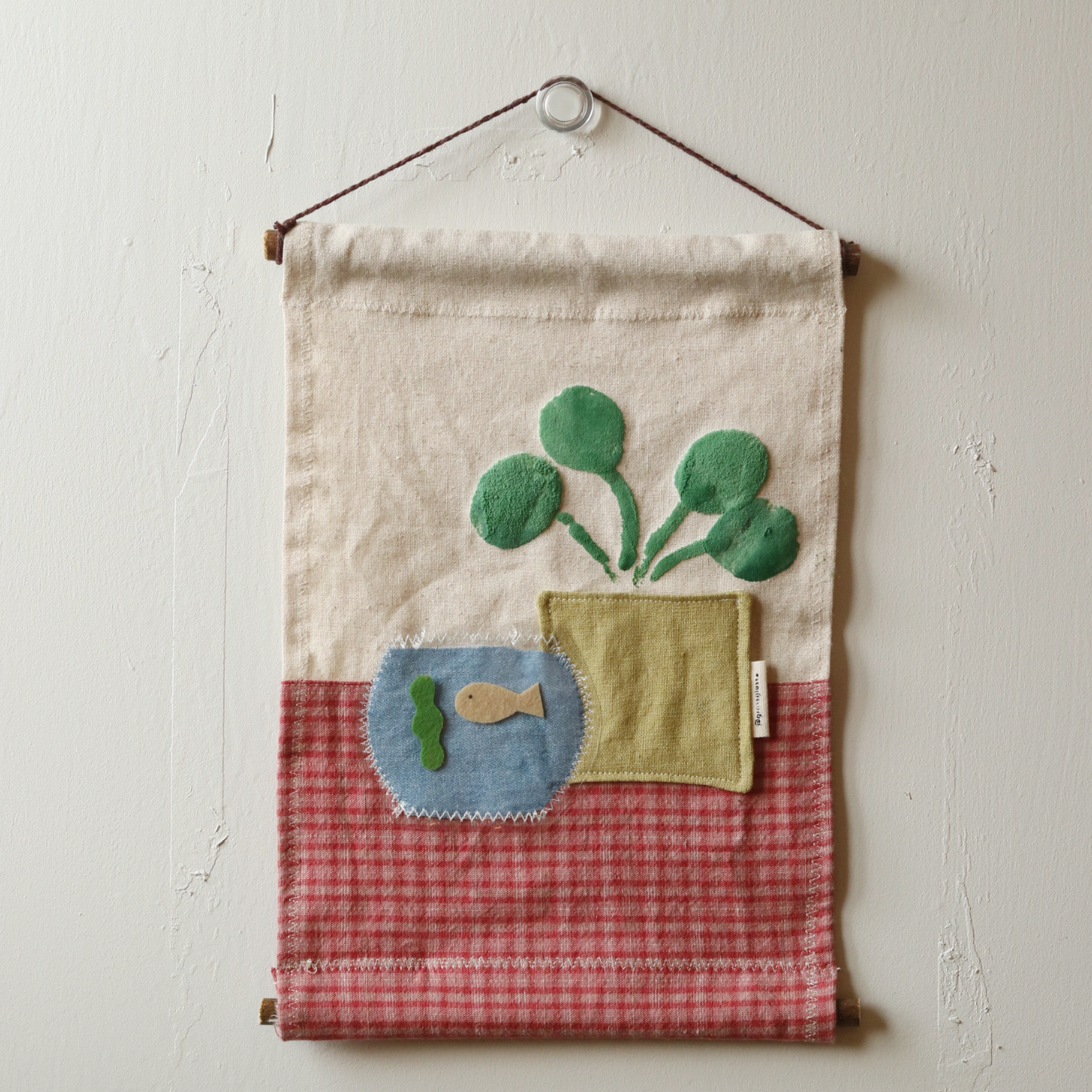 [5/15 10pm open] DIY fishbowl & plant pocket | 어항&화분 패브릭포스터
