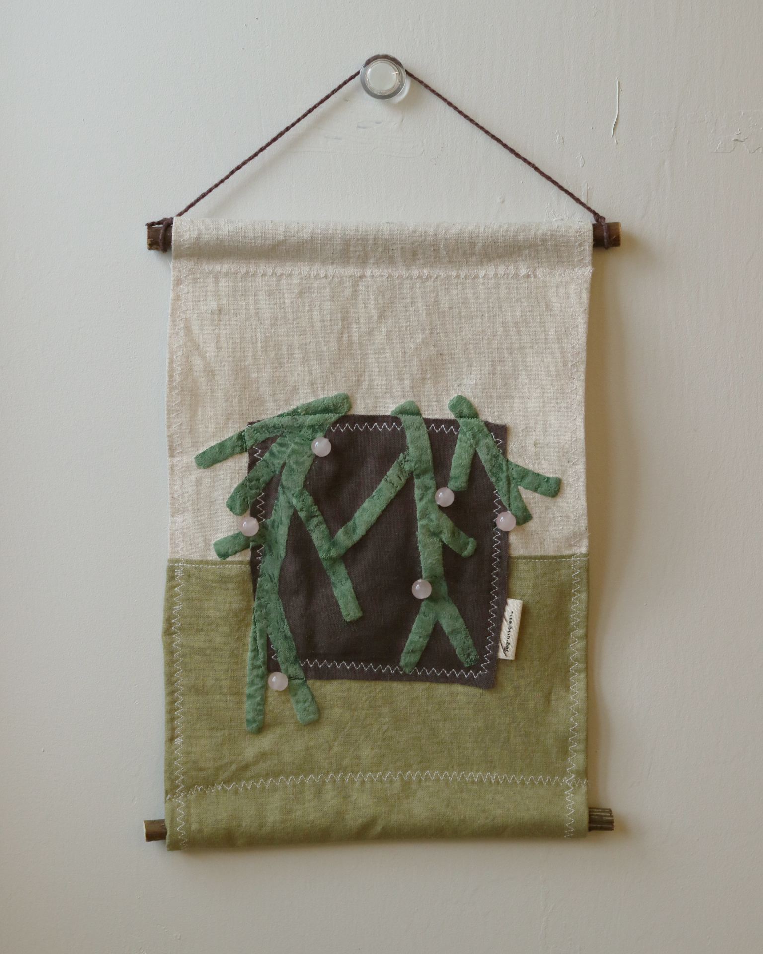 [8/15 10pm open] potted fabric poster (beaeded ver.)| 화분 패브릭포스터 (비즈ver.)