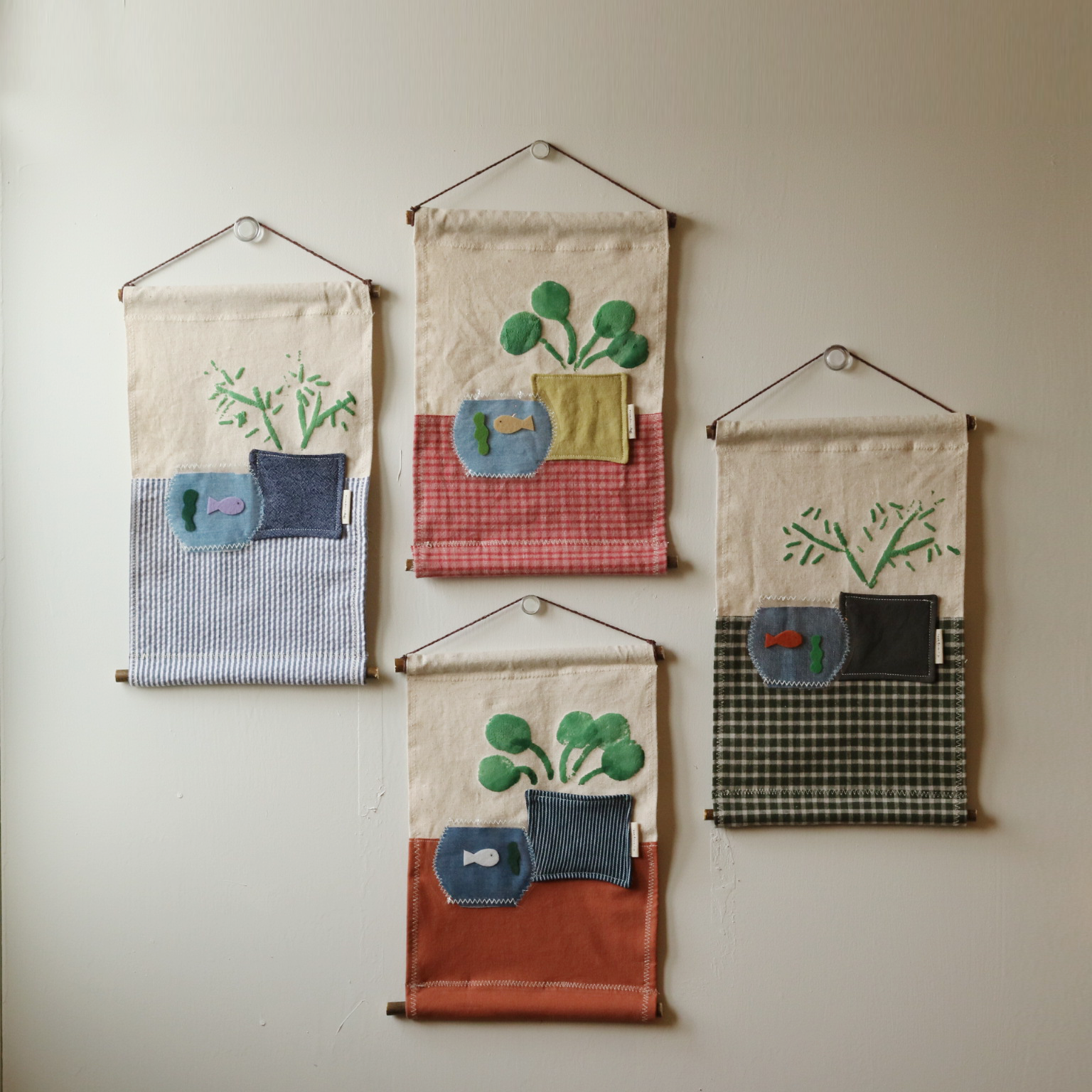 [5/15 10pm open] DIY fishbowl & plant pocket | 어항&화분 패브릭포스터